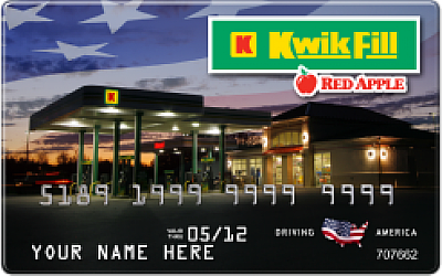 Kwik Fill / Red Apple Charge Card | 2/2020 | $500